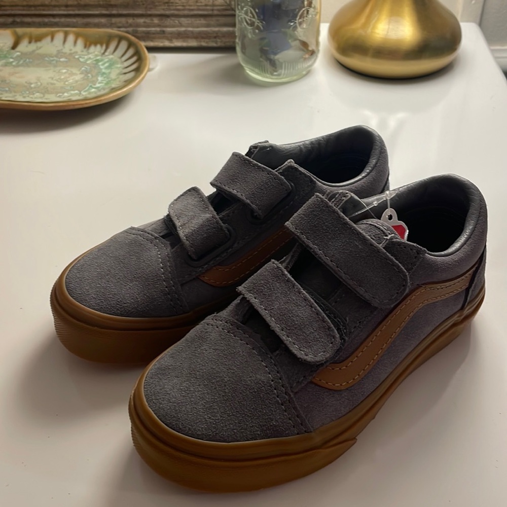 Toddler Vans Old Skool V Velcro shoes